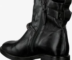 Omoda 108261 biker boots en noir -Bottes Femme Soldes 100883 3