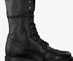 Omoda 16986 bottines à lacets en noir