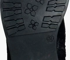 Omoda 16986 bottines à lacets en noir -Bottes Femme Soldes 101093 5