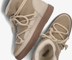 Inuikii classic bottes fourrure en taupe 10 Inuikii classic bottes fourrure en taupe -Bottes Femme Soldes 101728 5