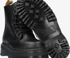 Dr martens vegan jadon ii mono bottines à lacets en noir 9 Dr martens vegan jadon ii mono bottines à lacets en noir -Bottes Femme Soldes 102062 4