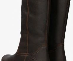 Panama jack bambina b82 bottes hautes en marron -Bottes Femme Soldes 102426 3