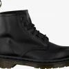 Dr martens 101 bottines à lacets en noir 11 Dr martens 101 bottines à lacets en noir -Bottes Femme Soldes 109253 2