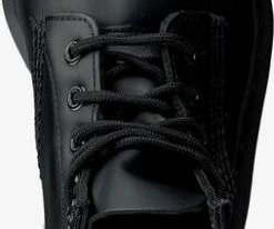 Dr martens 101 bottines à lacets en noir -Bottes Femme Soldes 109253 4
