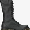 Dr martens 1b99 bottines à lacets en noir -Bottes Femme Soldes 109254 2