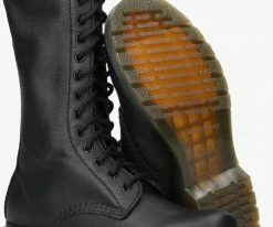 Dr martens 1b99 bottines à lacets en noir 9 Dr martens 1b99 bottines à lacets en noir -Bottes Femme Soldes 109254 4