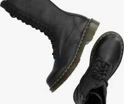 Dr martens 1b99 bottines à lacets en noir 10 Dr martens 1b99 bottines à lacets en noir -Bottes Femme Soldes 109254 5