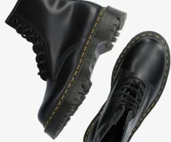 Dr martens 1460 bex bottines à lacets en noir 10 Dr martens 1460 bex bottines à lacets en noir -Bottes Femme Soldes 109266 5