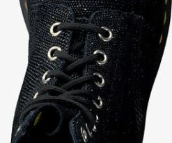 Dr martens 1460 pascal bottines à lacets en noir -Bottes Femme Soldes 109270 4