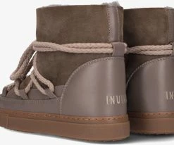 Inuikii classic bottes fourrure en taupe 8 Inuikii classic bottes fourrure en taupe -Bottes Femme Soldes 109655 3