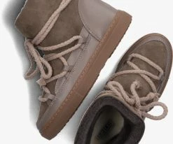 Inuikii classic bottes fourrure en taupe 10 Inuikii classic bottes fourrure en taupe -Bottes Femme Soldes 109655 5