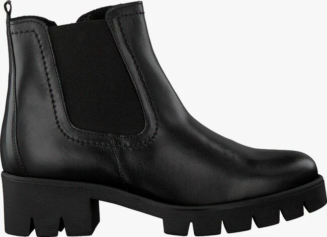 Gabor 710 bottines chelsea en noir 1 Gabor 710 bottines chelsea en noir