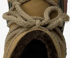 Inuikii classic bottes fourrure en vert -Bottes Femme Soldes 111351 4