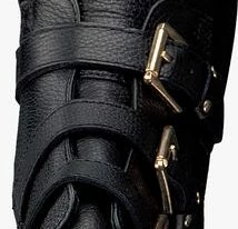 Omoda bee 566 biker boots en noir 8 Omoda bee 566 biker boots en noir -Bottes Femme Soldes 111582 4