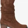 Gabor 802.2 bottes hautes en cognac -Bottes Femme Soldes 111847 2