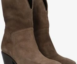 Gabor 692 santiags en taupe 6 Gabor 692 santiags en taupe -Bottes Femme Soldes 111888 1