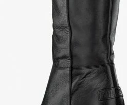 Shabbies 193020064 bottes hautes en noir 6 Shabbies 193020064 bottes hautes en noir -Bottes Femme Soldes 112165 3