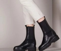 Nubikk fae adams bottines chelsea en noir 11 Nubikk fae adams bottines chelsea en noir -Bottes Femme Soldes 112407 7