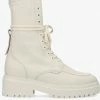 Nubikk fae aubine bottines à lacets en blanc -Bottes Femme Soldes 112408 2