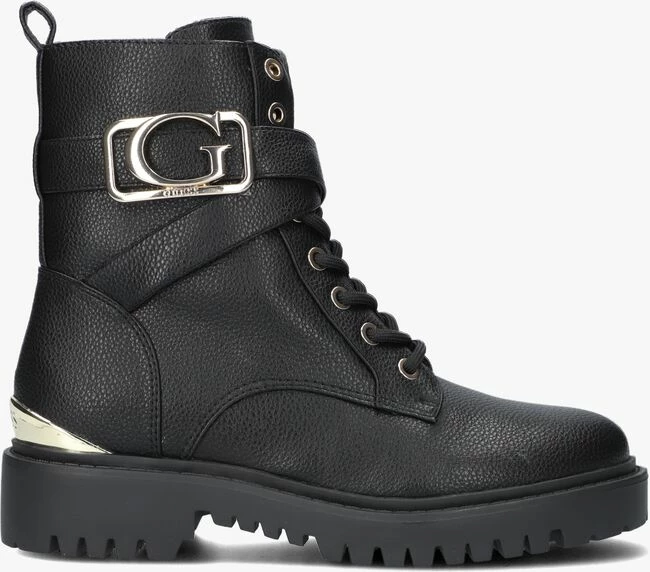 Guess orana bottines à lacets en noir 1 Guess orana bottines à lacets en noir