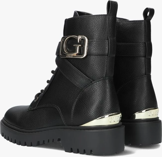 Guess orana bottines à lacets en noir 3 Guess orana bottines à lacets en noir – Image 3