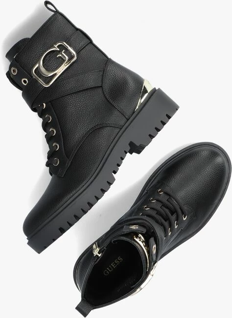 Guess orana bottines à lacets en noir 5 Guess orana bottines à lacets en noir – Image 5