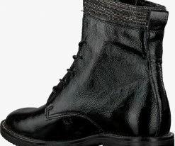 Omoda 720244 bottines à lacets en noir 7 Omoda 720244 bottines à lacets en noir -Bottes Femme Soldes 113579 3