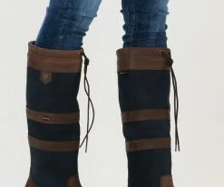 Dubarry galway bottes hautes en marron -Bottes Femme Soldes 113695 8