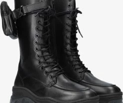 Bronx jaxstar 14187 bottines à lacets en noir -Bottes Femme Soldes 114243 1