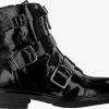 Notre-v 01-329 biker boots en noir -Bottes Femme Soldes 114368 2