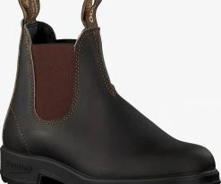 Blundstone original dames bottines chelsea en marron -Bottes Femme Soldes 114749 1