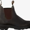 Blundstone original dames bottines chelsea en marron -Bottes Femme Soldes 114749 2