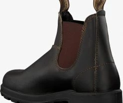 Blundstone original dames bottines chelsea en marron -Bottes Femme Soldes 114749 3