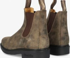 Blundstone dress boot dames bottines chelsea en taupe -Bottes Femme Soldes 114753 3