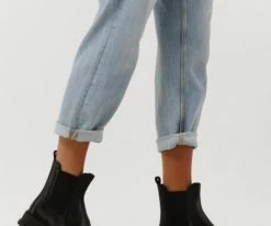 Michael kors ridley bootie bottines chelsea en noir -Bottes Femme Soldes 114941 8