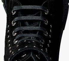 Deabused dea-42 bottines à lacets en noir -Bottes Femme Soldes 115019 4