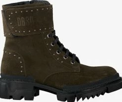 Deabused dea-42 bottines à lacets en vert