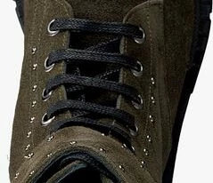 Deabused dea-42 bottines à lacets en vert -Bottes Femme Soldes 115020 4