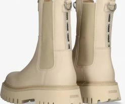 Bronx groov-y 47268 bottines chelsea en beige -Bottes Femme Soldes 115185 3