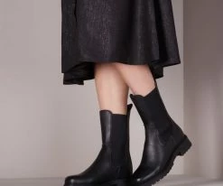 Tango julie 8 bottines chelsea en noir 11 Tango julie 8 bottines chelsea en noir -Bottes Femme Soldes 115484 7