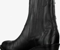 Verton sarto200 santiags en noir -Bottes Femme Soldes 115975 3