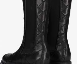 Notre-v 01-612 bottines chelsea en noir -Bottes Femme Soldes 116262 3