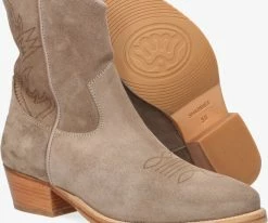 Shabbies 182020266 santiags en camel 8 Shabbies 182020266 santiags en camel -Bottes Femme Soldes 116305 4