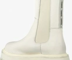Bronx groov-y 47268 bottines chelsea en blanc -Bottes Femme Soldes 116458 3