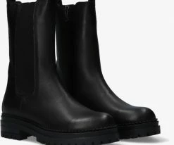 Notre-v 753008 bottines chelsea en noir -Bottes Femme Soldes 117257 1