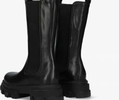 Notre-v 01-574 bottines chelsea en noir 8 Notre-v 01-574 bottines chelsea en noir -Bottes Femme Soldes 117758 3