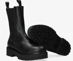 Ca'shott 24205 bottines chelsea en noir 10 Ca'shott 24205 bottines chelsea en noir -Bottes Femme Soldes 117760 5