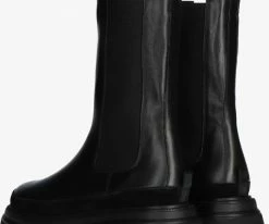 Janet & janet 01000 bottines chelsea en noir -Bottes Femme Soldes 119013 3
