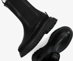 Janet & janet 01000 bottines chelsea en noir -Bottes Femme Soldes 119013 4