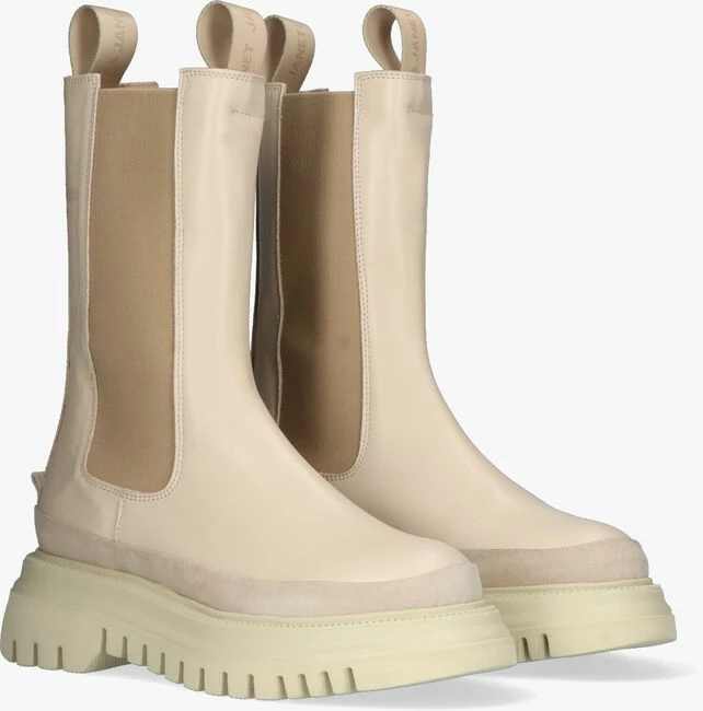 Janet & janet 01000 bottines chelsea en beige 2 Janet & janet 01000 bottines chelsea en beige – Image 2